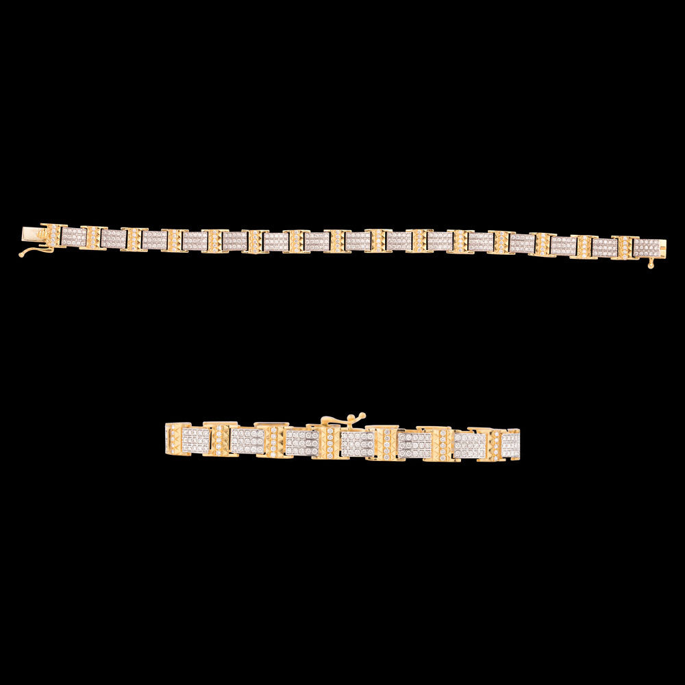 18K Yellow Gold Diamond Jewellery - 2.262ct VVS-VS-GH