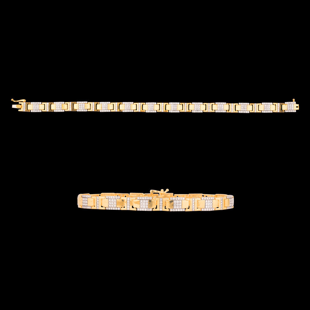 18K Yellow Gold Diamond Jewellery - 2.008ct VVS-VS-GH
