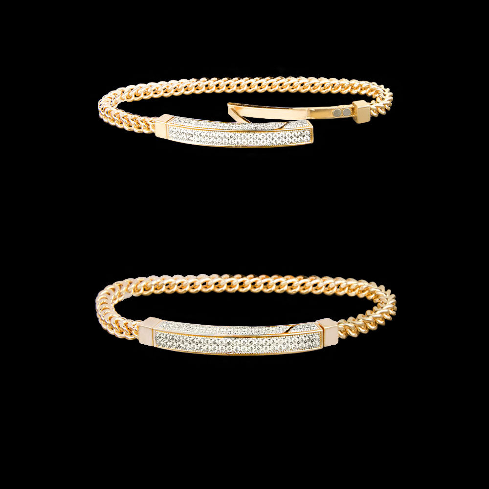 18K Yellow Gold Diamond Jewellery - 4.01ct VVS-EF