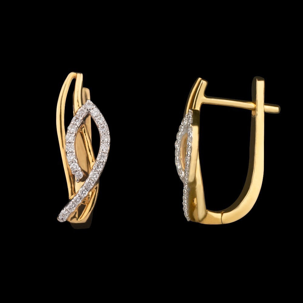 18K Yellow Gold Diamond Jewellery - 0.18ct VS-GH