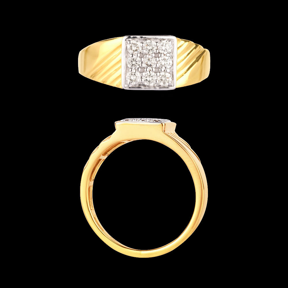 14K Rose Gold Diamond Jewellery - 0.307ct VVS-VS-IJ