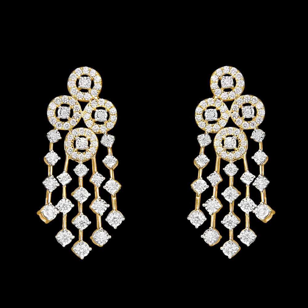 18K Yellow Gold Diamond Jewellery - 1.17ct VVS-VS-GH