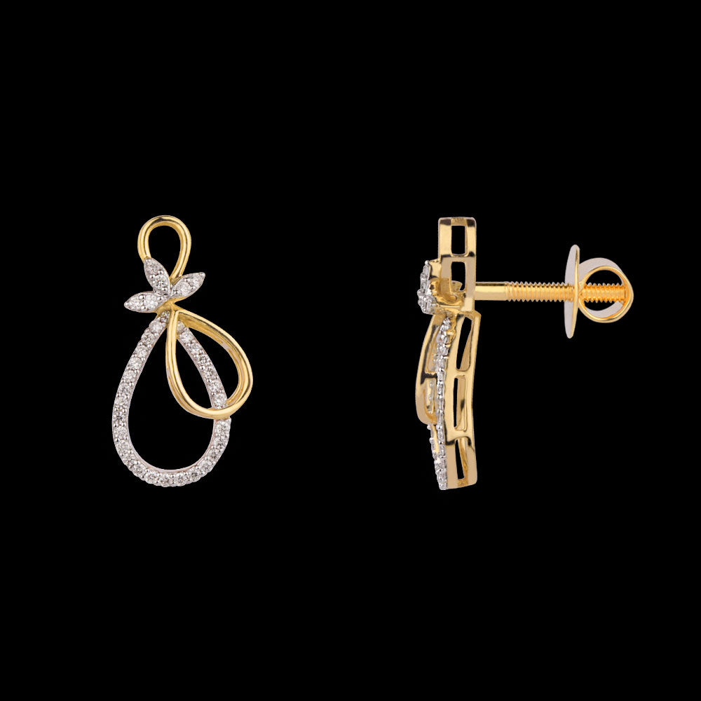 14K Yellow Gold Diamond Jewellery - 0.421ct VVS-VS-GH