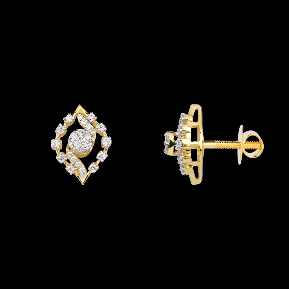 14K Yellow Gold Diamond Jewellery - 0.413ct VVS-VS-HI