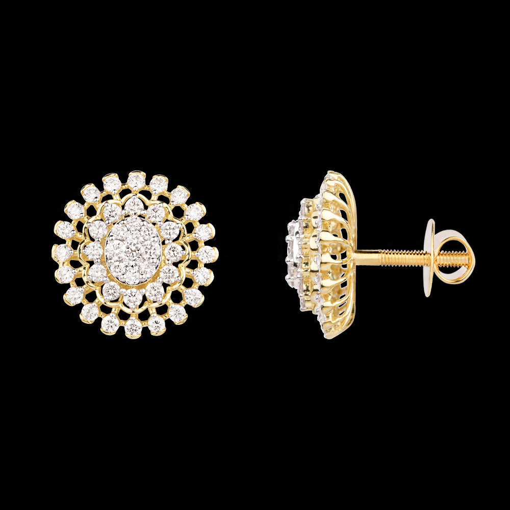 14K Yellow Gold Diamond Jewellery - 1.628ct VVS-VS-HI