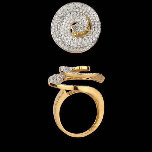14K Yellow Gold Diamond Ring - 1.96ct SI-GH