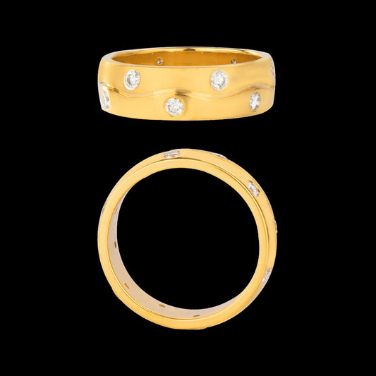 18K White Gold Diamond Ring - 0.38ct VS-GH
