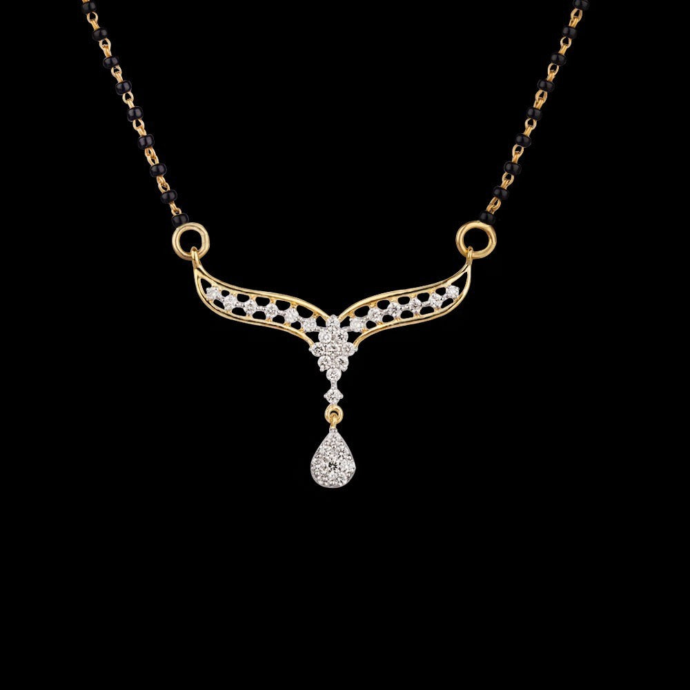 14K Yellow Gold Diamond Tanmaniya - 0.46ct VS-GH