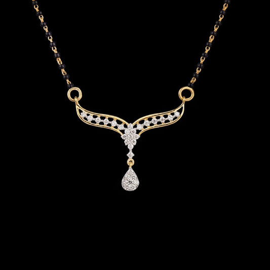 14K Yellow Gold Diamond Tanmaniya - 0.46ct VS-GH
