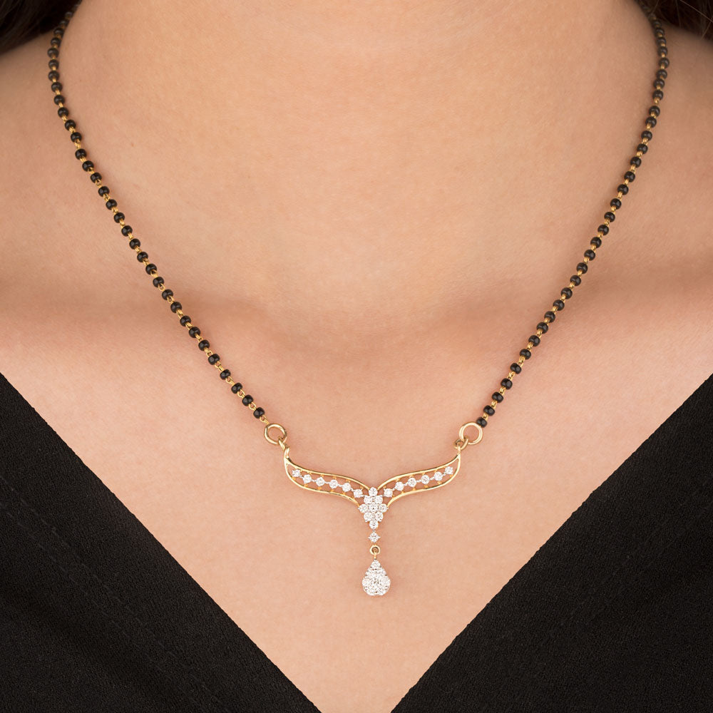 14K Yellow Gold Diamond Tanmaniya - 0.46ct VS-GH