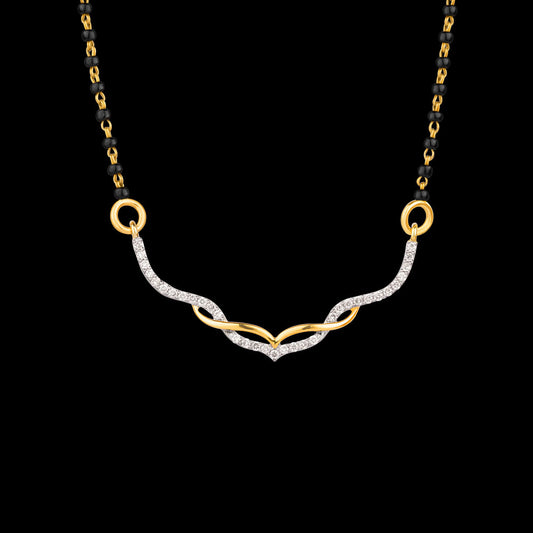 14K Yellow Gold Diamond Tanmaniya - 0.198ct VVS-VS-IJ