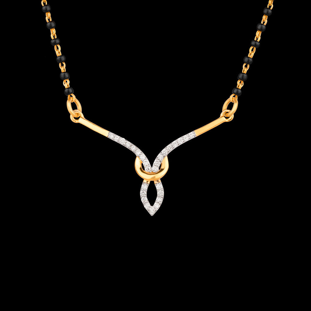 18K Yellow Gold Diamond Tanmaniya - 0.159ct VS-SI-FG