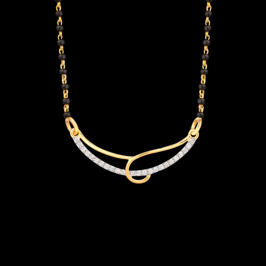 18K Yellow Gold Diamond Tanmaniya - 0.186ct SI-FG