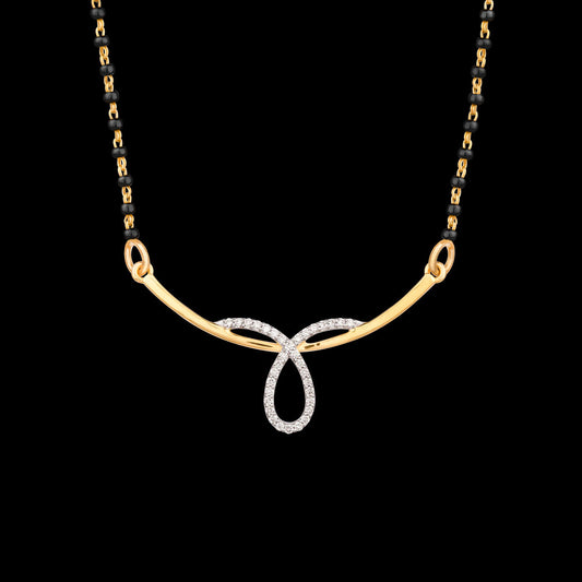18K Yellow Gold Diamond Tanmaniya - 0.162ct VS-SI-FG