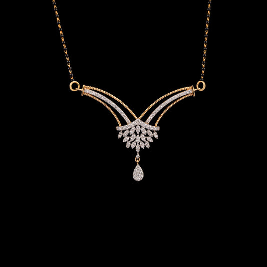 18K Yellow Gold Diamond Tanmaniya - 1.1ct VVS-VS-GH