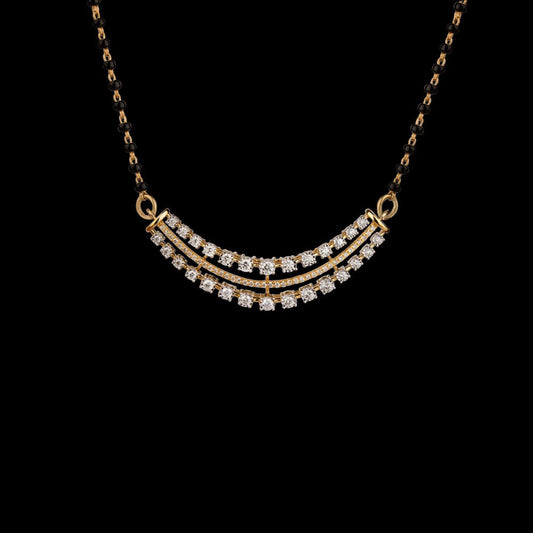 14K Yellow Gold Diamond Tanmaniya - 1.31ct VVS-VS-GH