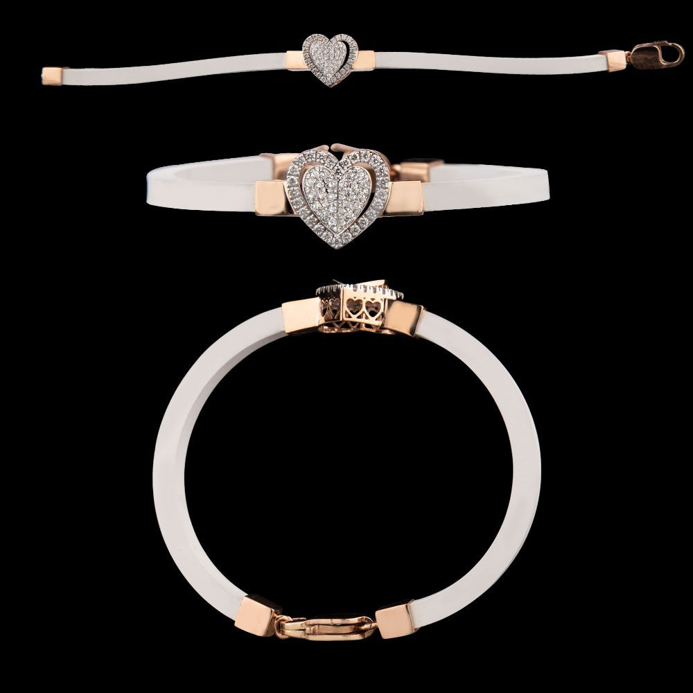 14K Yellow Gold Diamond Bracelet - 0.75ct VS-GH