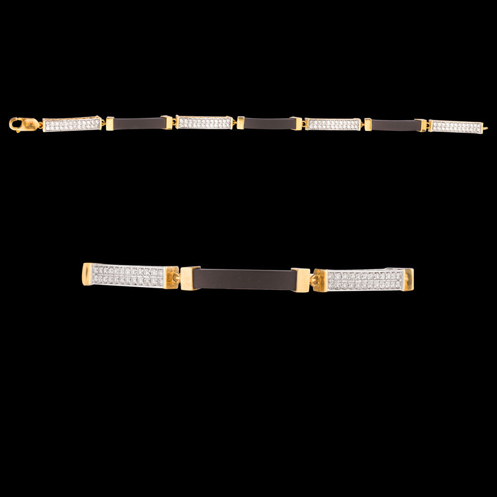 14K Yellow Gold Diamond Bracelet - 1.8ct VS-SI-JK