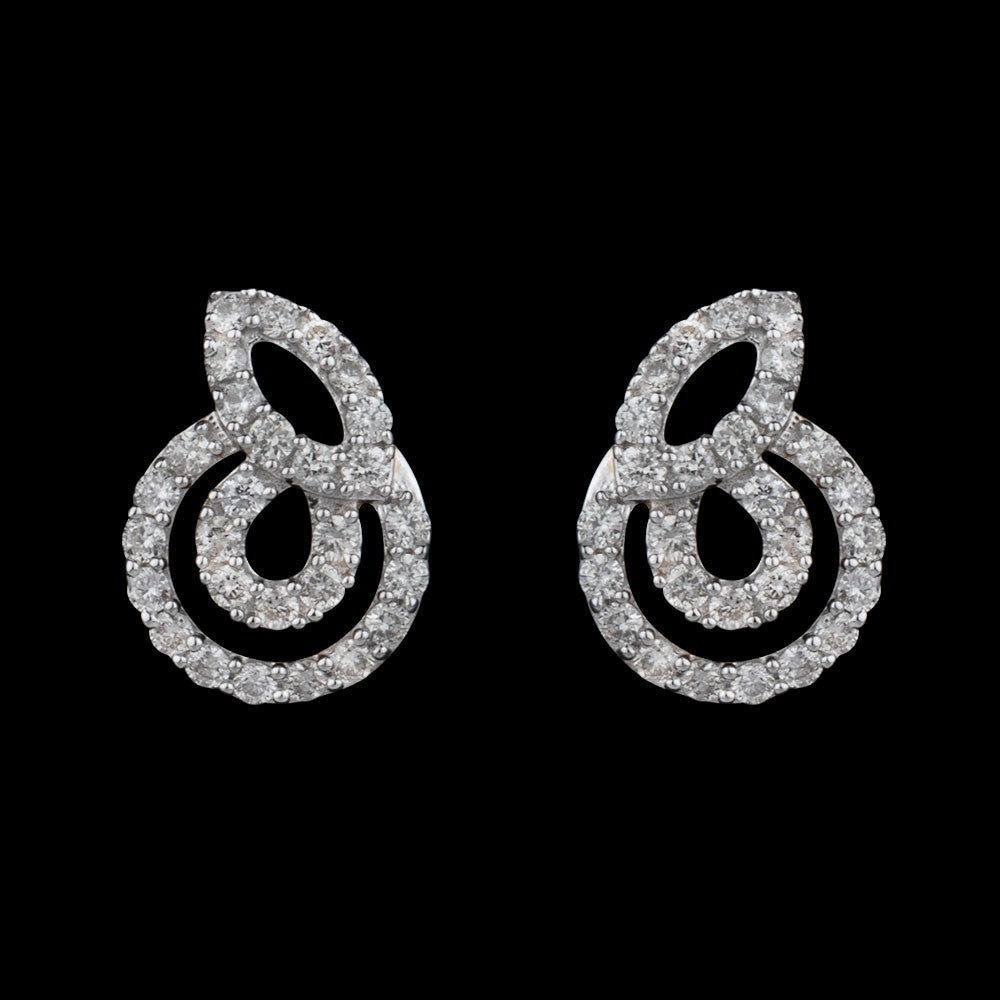 14K Yellow Gold Diamond Earrings - 0.48ct SI-IJ