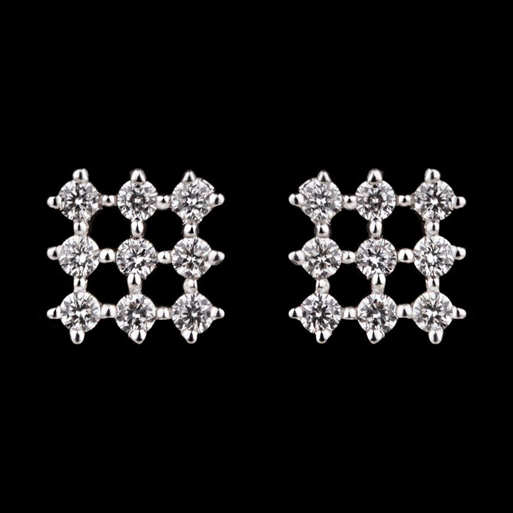 18K Yellow Gold Diamond Earrings - 0.26ct VS-GH