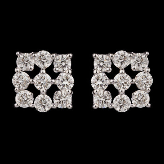 14K Yellow Gold Diamond Earrings - 0.37ct VVS-VS-HI