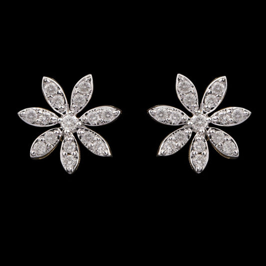 14K Yellow Gold Diamond Earrings - 0.33ct VVS-VS-HI