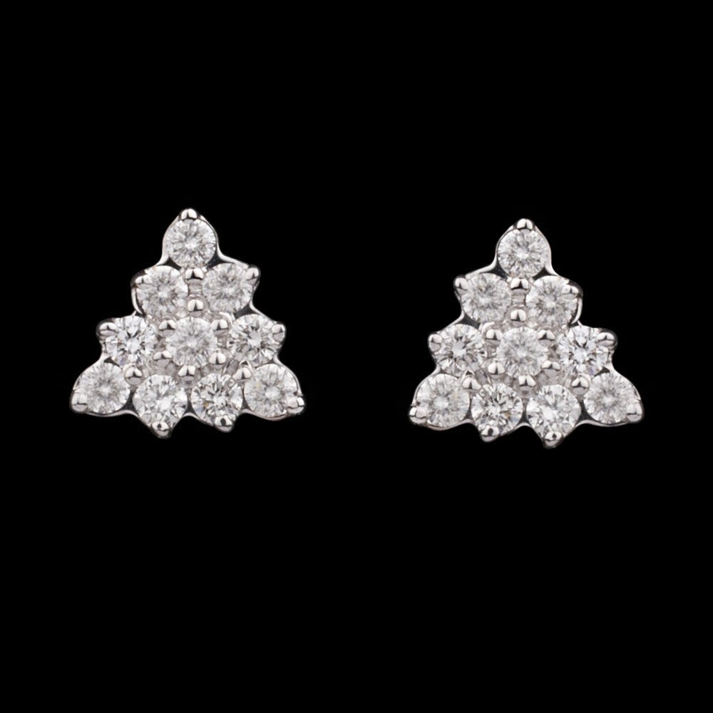 14K Yellow Gold Diamond Earrings - 0.23ct VS-GH