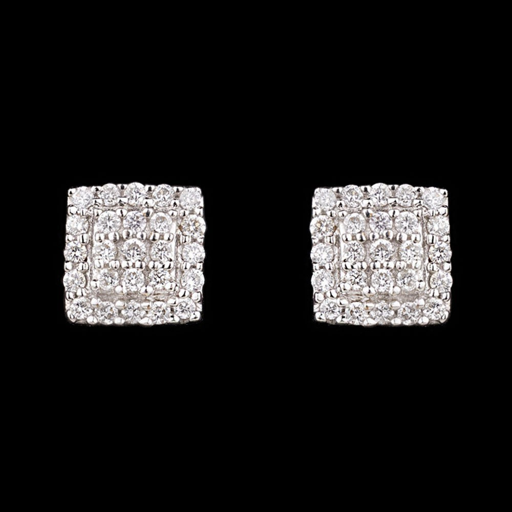 14K Yellow Gold Diamond Earrings - 0.25ct SI2-I1-GH