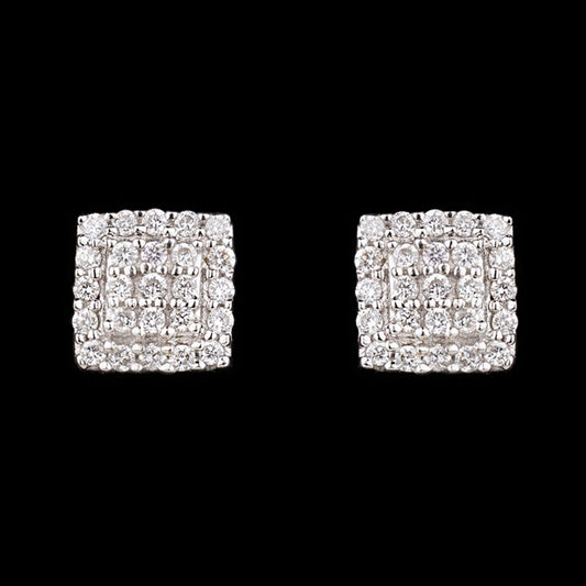 14K Yellow Gold Diamond Earrings - 0.25ct SI2-I1-GH