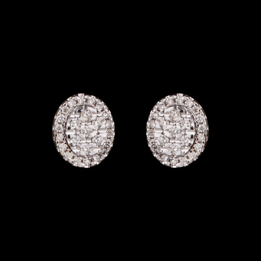 14K Yellow Gold Diamond Earrings - 0.14ct SI-IJ