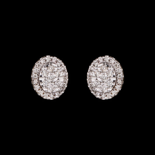 14K Yellow Gold Diamond Earrings - 0.14ct SI-IJ
