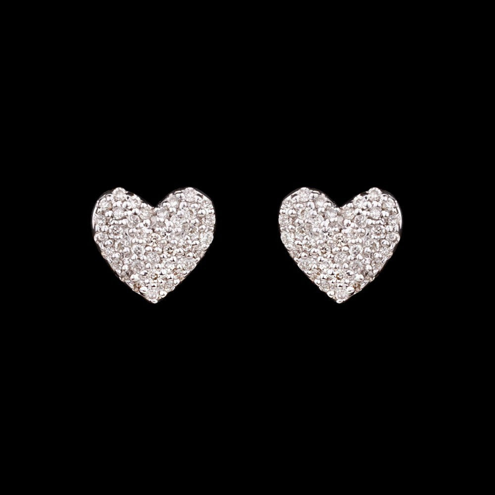 14K Yellow Gold Diamond Earrings - 0.14ct SI-IJ
