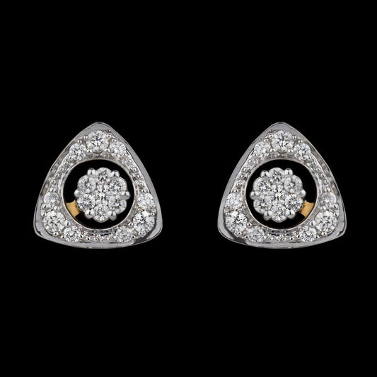 14K Yellow Gold Diamond Earrings - 0.7ct VVS-VS-HI