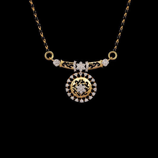 18K Yellow Gold Diamond Tanmaniya - 0.5ct VS-GH
