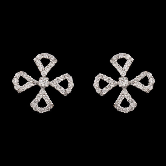 14K Yellow Gold Diamond Earrings - 0.25ct VVS-VS-GH