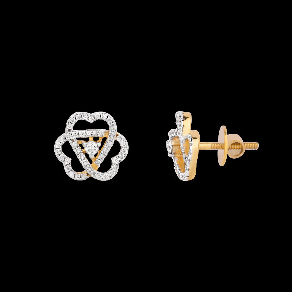 18K Yellow Gold Diamond Jewellery - 0.351ct VVS-FG