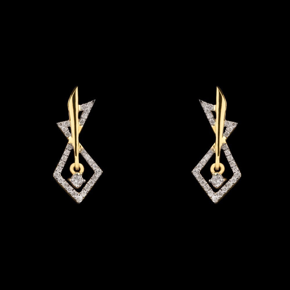 14K Yellow Gold Diamond Jewellery - 0.19ct VVS-VS-GH