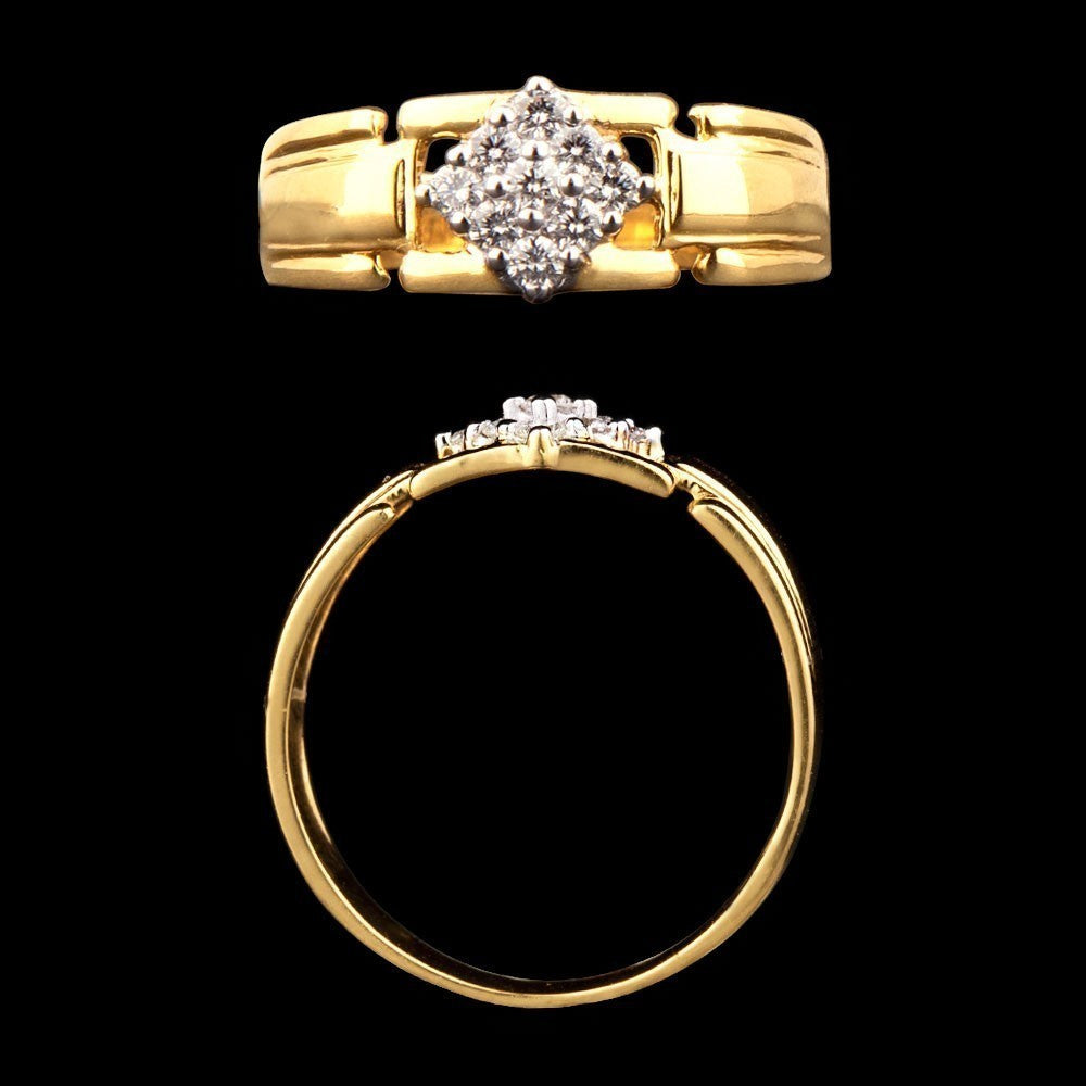 18K Yellow Gold Diamond Jewellery - 0.27ct VS-FG