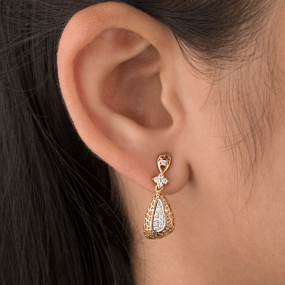 14K Yellow Gold Diamond Jewellery - 0.24ct VS-GH