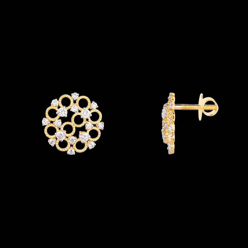 18K Yellow Gold Diamond Jewellery - 0.741ct VVS-VS-GH