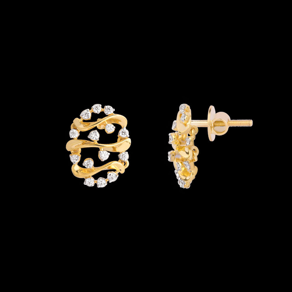 18K Yellow Gold Diamond Jewellery - 0.359ct VVS-VS-GH