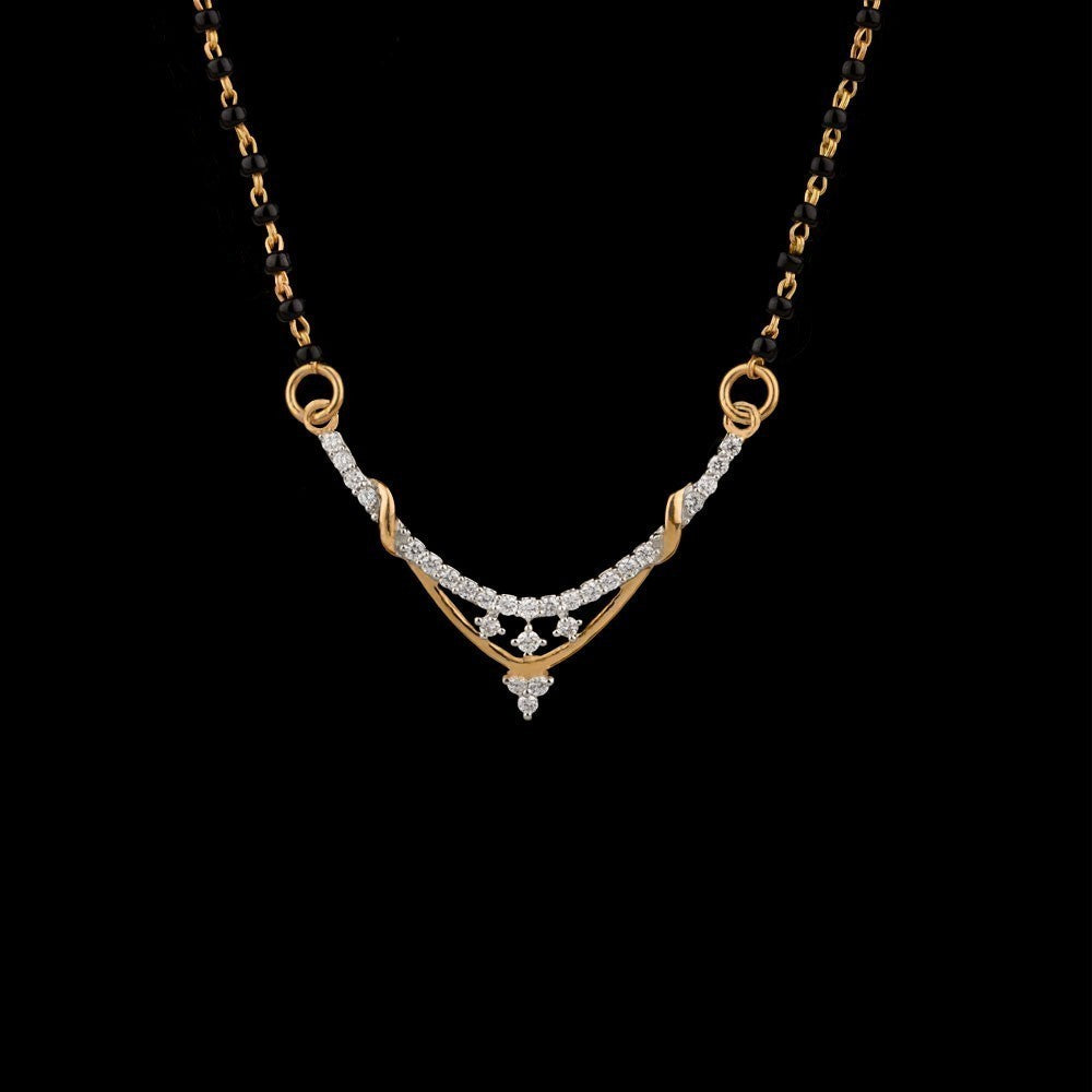 18K Yellow Gold Diamond Tanmaniya - 0.22ct VS-FG