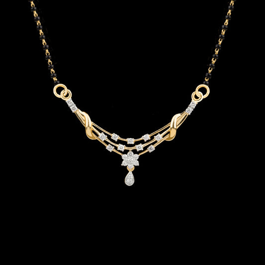 14K Yellow Gold Diamond Tanmaniya - 0.34ct VS-GH