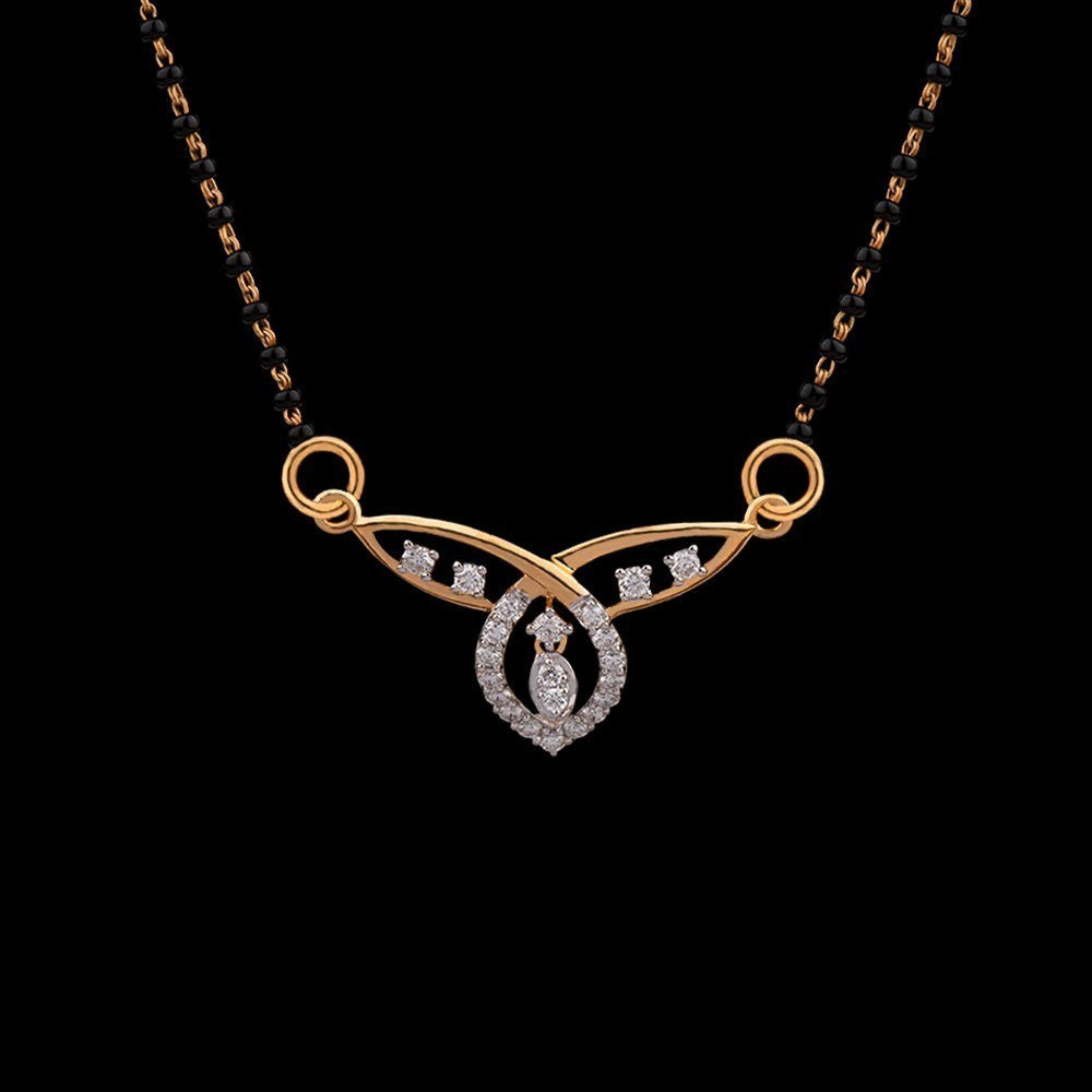 18K Yellow Gold Diamond Tanmaniya - 0.32ct VS-FG