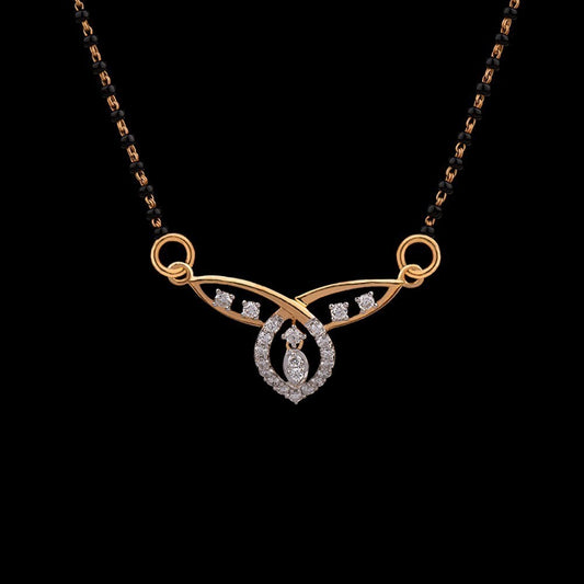 18K Yellow Gold Diamond Tanmaniya - 0.32ct VS-FG