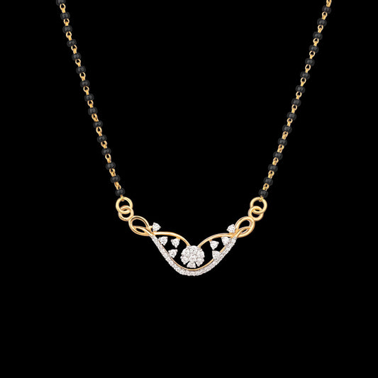 18K Yellow Gold Diamond Tanmaniya - 0.38ct VVS-EF