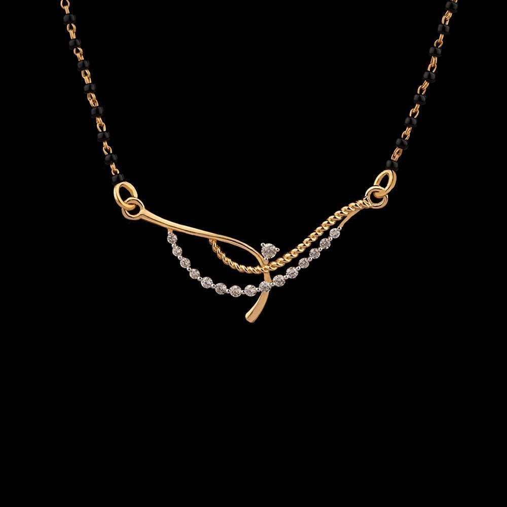 18K Yellow Gold Diamond Tanmaniya - 0.27ct VS-FG