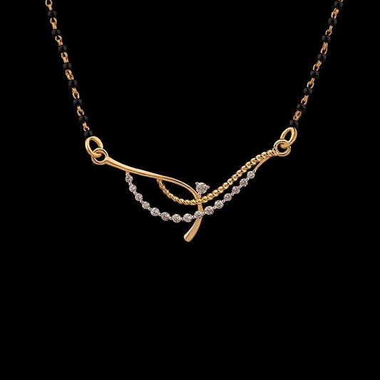 18K Yellow Gold Diamond Tanmaniya - 0.27ct VS-FG