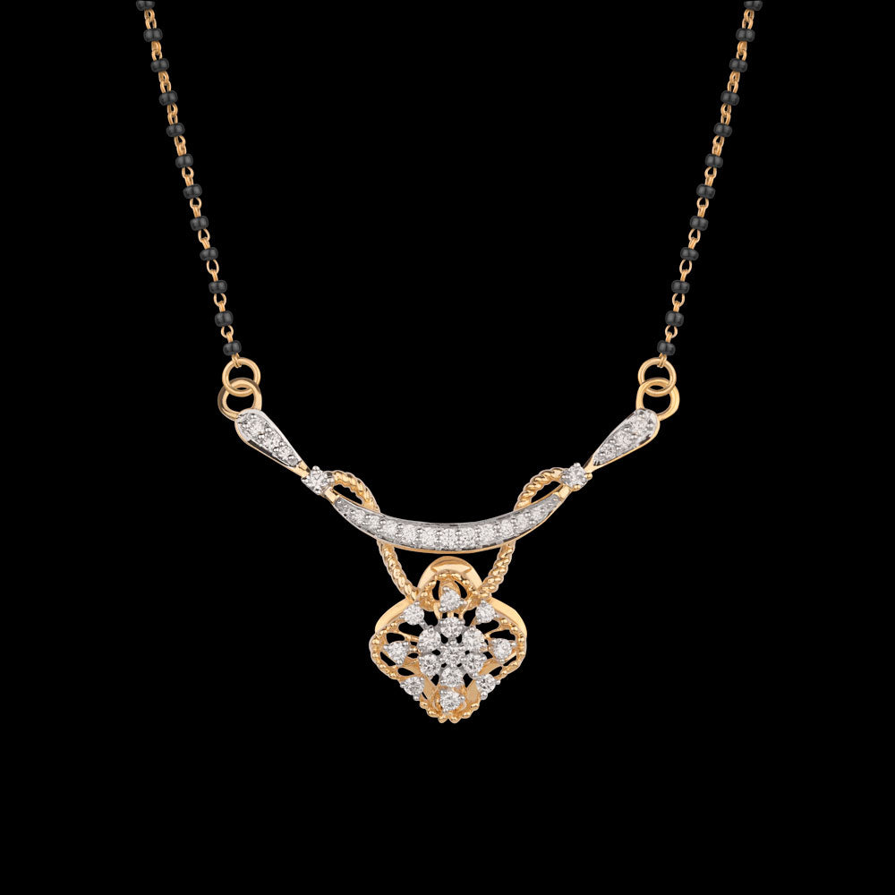 14K Yellow Gold Diamond Tanmaniya - 0.35ct VVS-EF