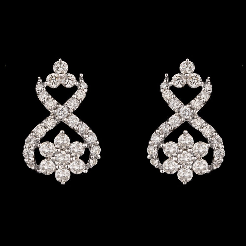 14K Yellow Gold Diamond Earrings - 0.67ct SI-IJ